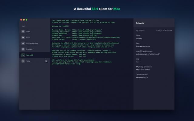 Termius 9.27.2 for Mac：跨平台远程终端管理的专业解决方案