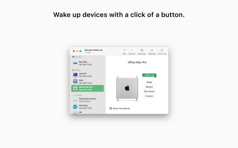 Remote Wake Up 2.0 for Mac：全面解析这款远程唤醒与控制工具