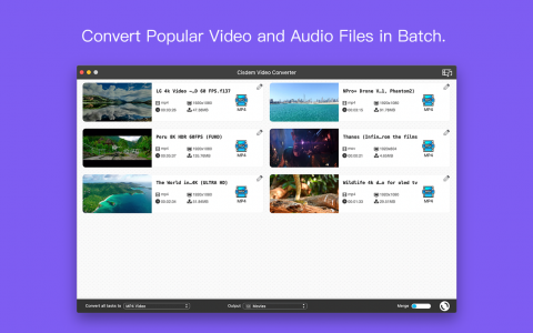 Cisdem Video Converter 8.7.0 for Mac:专业视频格式转换与编辑工具全面解析