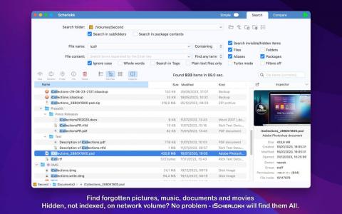深入解析Scherlokk 6.5.2 for Mac：高效文件搜索与比较工具的全新体验