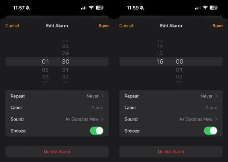 有人真的滑到了iPhone闹钟时间选择器的尽头!