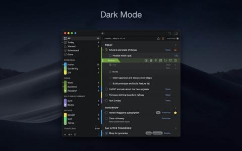 2Do 2.9.0 for Mac 带来标签管理革命与生产力提升