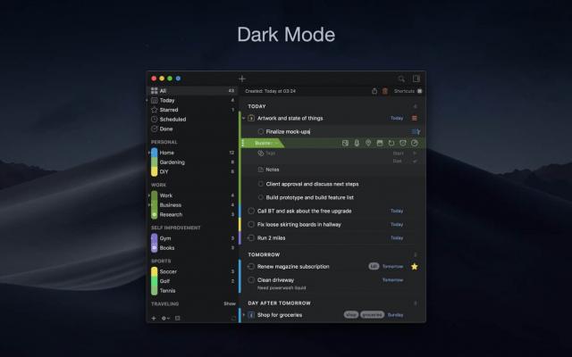 2Do 2.9.0 for Mac 带来标签管理革命与生产力提升