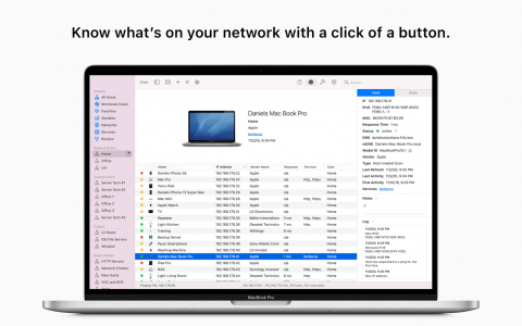 Network Radar 3.2 for Mac：专业的网络设备扫描与管理工具
