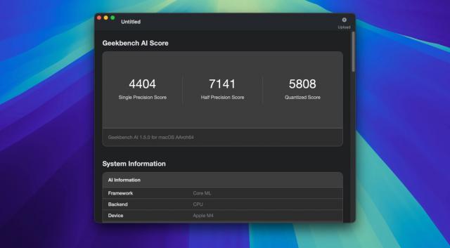 Geekbench AI 1.5.0 for Mac:跨平台AI性能基准测试工具迎来重大更新