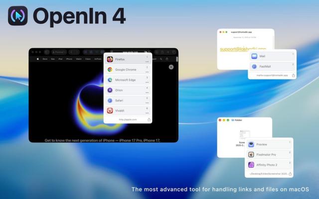 OpenIn 4.3.4 for Mac：一款能重新定义浏览器链接打开逻辑的效率工具