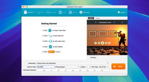 VideoByte DVD Creator 是一款适用于Mac平台的DVD刻录与视频转换工具