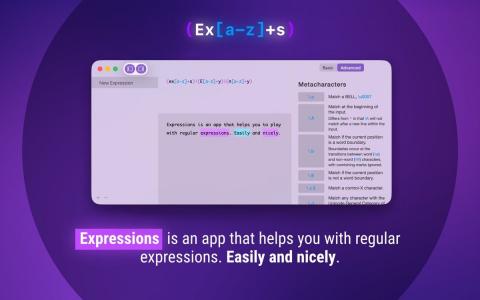 Expressions 1.3.9 for Mac：专业文本处理与正则表达式工具的重大升级