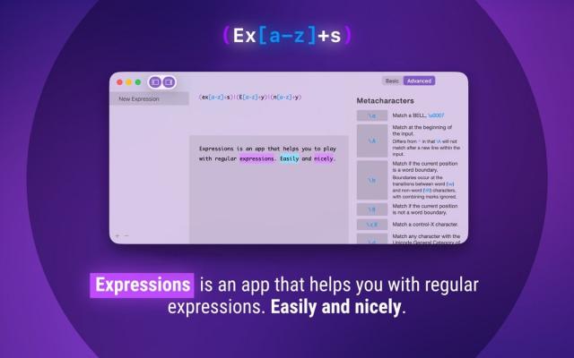 Expressions 1.3.9 for Mac:专业文本处理与正则表达式工具的重大升级
