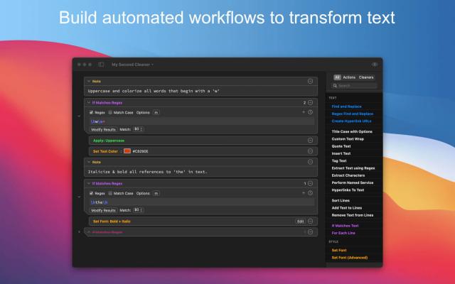 TextSoap 9 for Mac:强大的文本格式化与清理工具