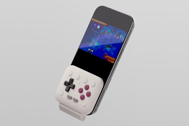 8BitDo翻盖手柄问世,为你的iPhone带来复古GameBoy风格控制器