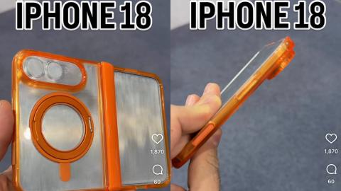 iPhone Fold真机模具曝光！折叠屏苹果手机设计首次完整泄露