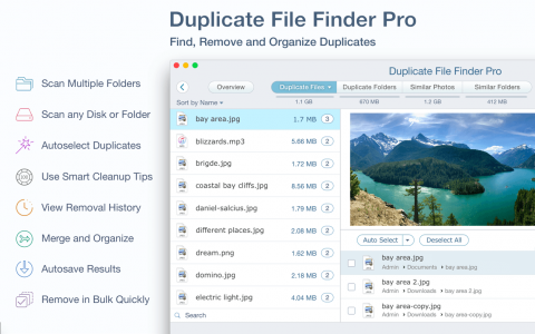 Mac重复文件终结者：Duplicate File Finder Pro 8.5.2如何重塑你的存储效率
