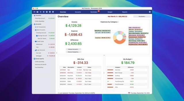 Moneyspire 2026 26.0.8:Mac 上重塑财务自由的强大工具,升级版解锁更精准管理
