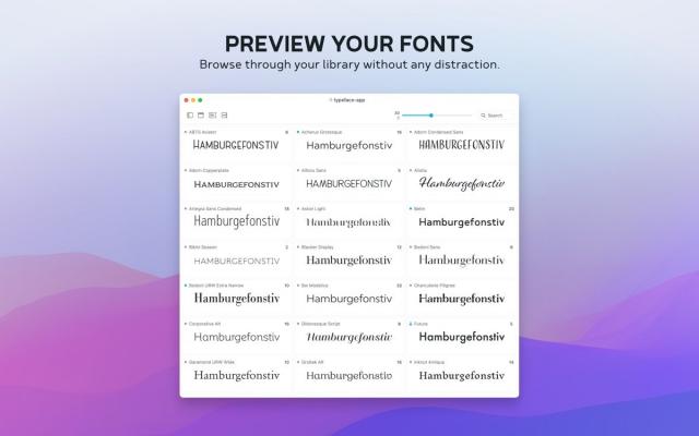 Typeface 4.2.3：Mac 字体管理的隐形加速器，瞬间点亮你的设计灵感