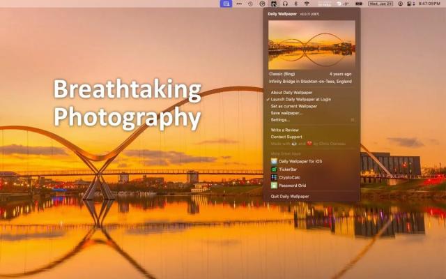 每天醒来，Mac 桌面都像新世界：Daily Wallpaper 2.1.11 带你探索无限美景