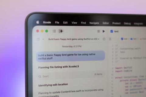 我用苹果免费AI助手,3分钟就搞定Flappy Bird完整复刻版!