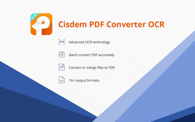 Cisdem PDF Converter OCR 9.7.0 for Mac 评测:Mac上扫描PDF转Word的实用神器