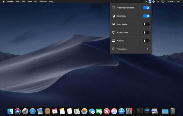 One Switch 1.35.4 for Mac 评测:菜单栏里这个小开关集合怎么就这么顺手