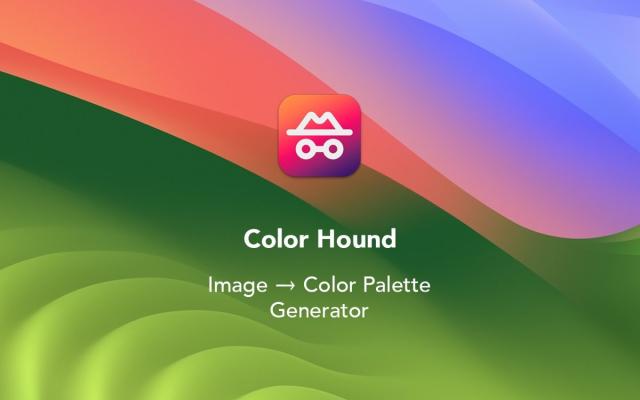 Color Hound 1.9.1 for Mac 评测:Mac上超实用的图像颜色调色板提取工具