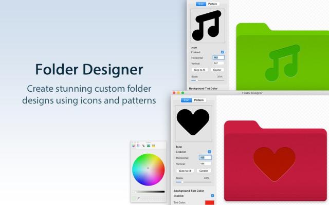 Folder Designer 1.91 for Mac 评测:自定义文件夹图标让桌面瞬间不一样