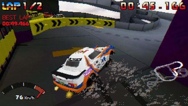 Parking Garage Rally Circuit for Mac 详细评测：复古停车场拉力赛的独特魅力
