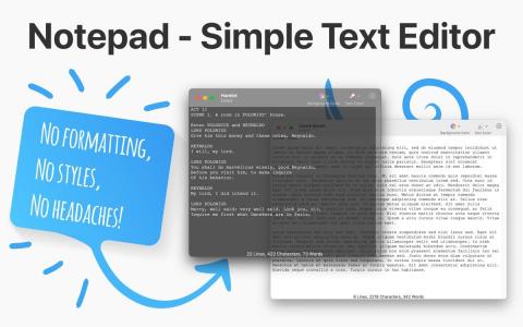 Notepad.exe 1.4.1849 for Mac 轻量Swift Python JavaScript代码编辑器