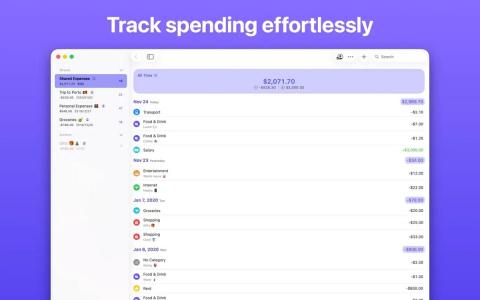 Expenses 4.0.9 for Mac 简单高效的支出追踪工具