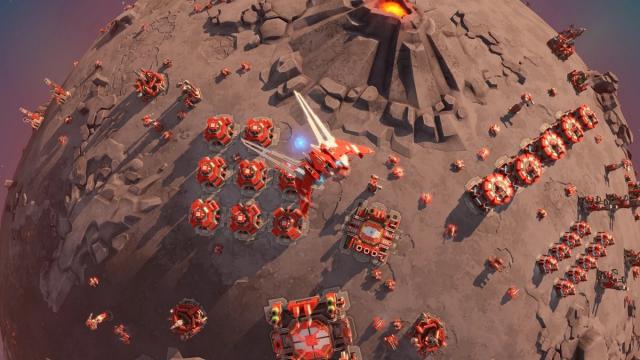 Planetary Annihilation TITANS for Mac 大规模实时战略游戏 指挥星际战争