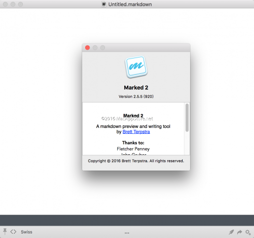 Marked 3.0.23 for Mac Markdown预览工具 实时渲染与强大导出功能