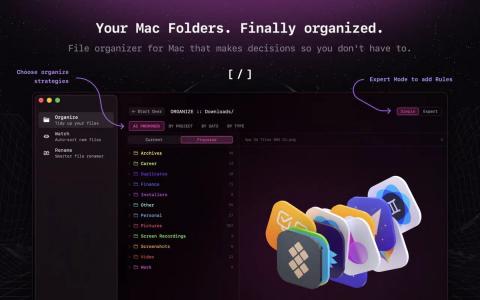 Refolder 1.0.14 for Mac AI智能文件整理工具 让文件夹自动归类更轻松