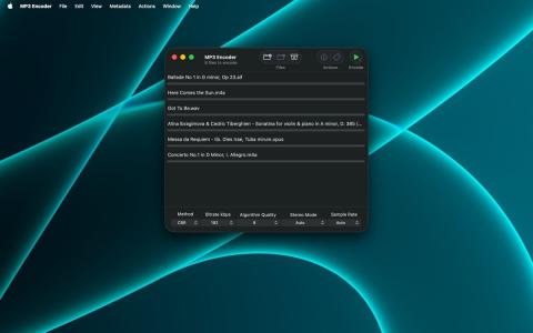MP3 Encoder 2.20.1 for Mac 高效批量音频转MP3工具