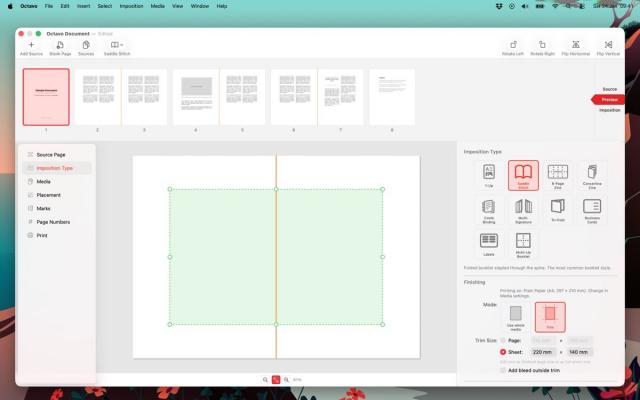 Octavo 1.1 for Mac PDF排版与书册打印工具