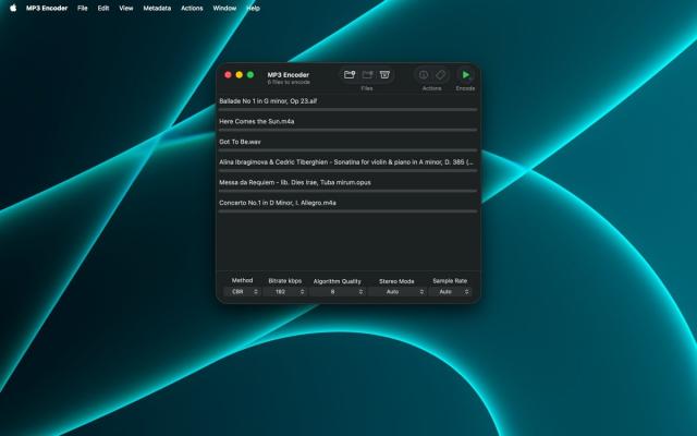 MP3 Encoder 2.20.1 for Mac 高效批量音频转MP3工具