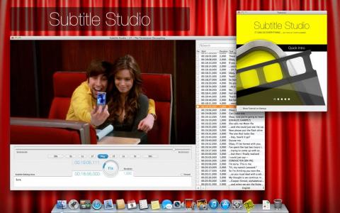 Subtitle Studio 1.5.11 for Mac 完整的字幕查找调整编辑创建嵌入解决方案