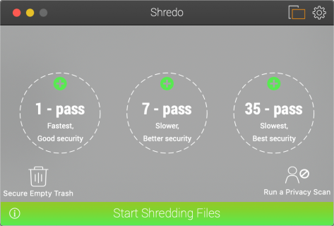 Shredo 1.2.8.6 for Mac 安全永久删除文件并清理隐私威胁的实用工具