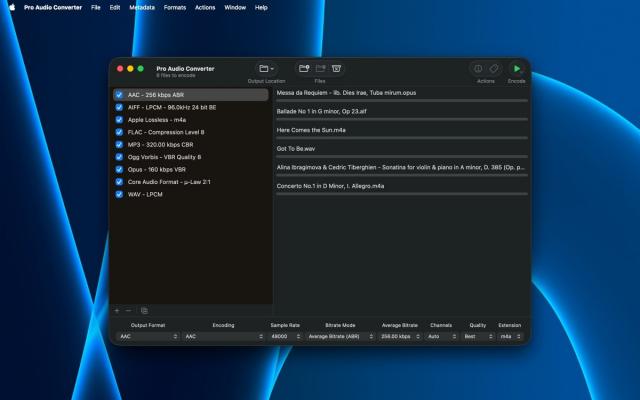 Pro Audio Converter 1.11.1 for Mac 批量音频格式转换工具