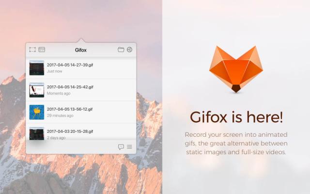 Gifox Pro 2.10.0 for Mac 一款Mac状态栏应用让用户轻松录制屏幕并制作高质量动画GIF