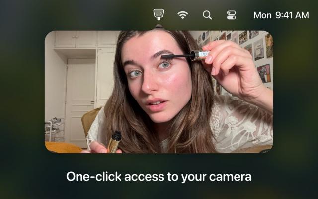 Hand Mirror 4.0.5 for Mac 菜单栏一键快速摄像头预览工具