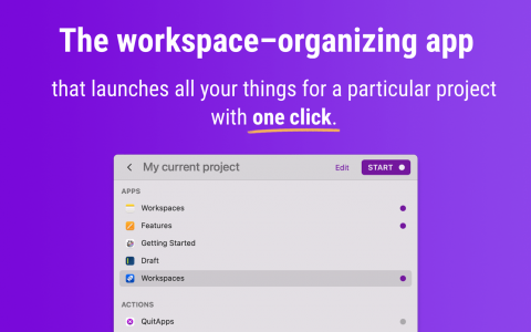 Workspaces 2.2:一键唤起项目里的一切
