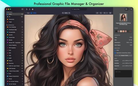 VectorView 4.2.2 for Mac：在Mac上原生预览并整理专业矢量文件
